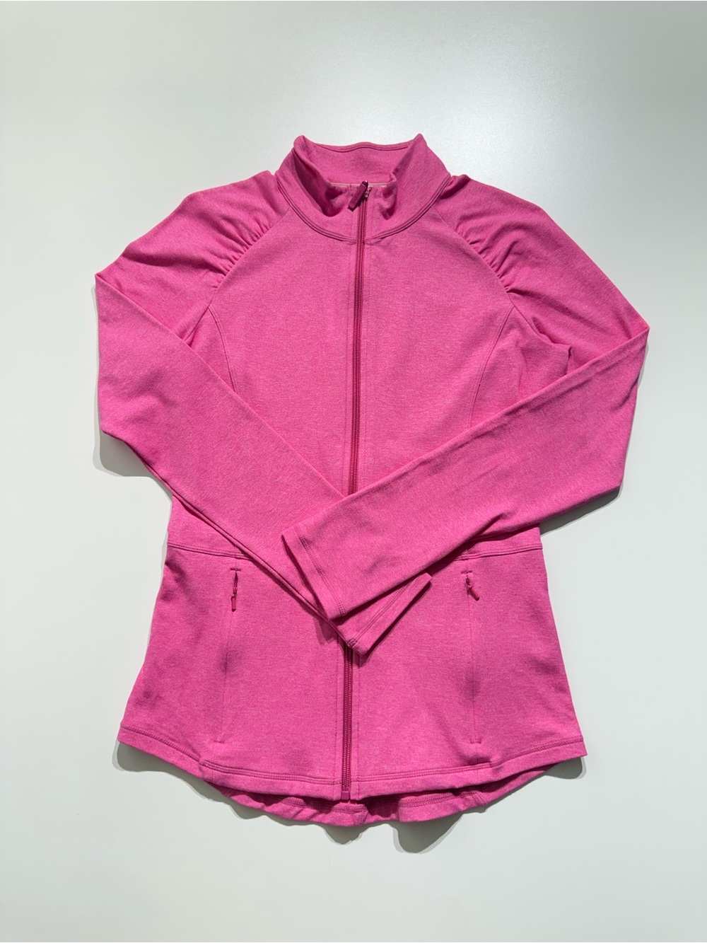 Lilly Pulitzer Weekender Luxletic Pink Jacket Pockets Size M
